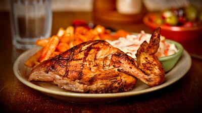 Nando's New Year's Eve package at The Dubai Mall branch includes all you can eat from a special menu. Photo: Nando's