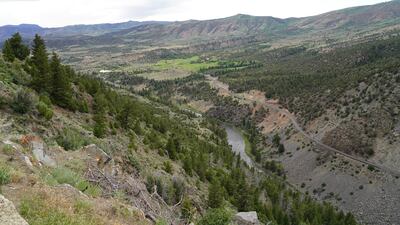 A stretch of the Colorado River, near the river’s headwaters.