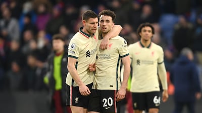 SUB: James Milner – 6. The 36-year-old came on for Firmino in the final minute. He is the team’s security blanket when protecting a late lead. Getty Images