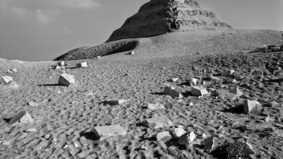 'Untitled, 1989' by Fouad Elkoury is one of the artworks on offer. Courtesy Sotheby's