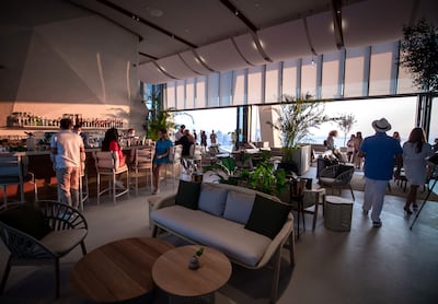 Aura Skypool is the world's highest 360° infinity pool with stunning views of the Dubai skyline. Victor Besa / The National