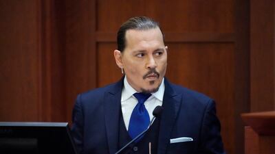 Depp was subjected to a gruelling cross-examination. AP