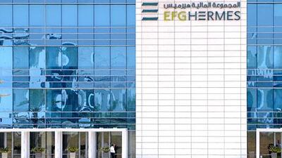 EFG-Hermes plans to begin offering margin trading to clients in May. Above, the brokerage’s main office on the western edge of Cairo. Dana Smillie for The National