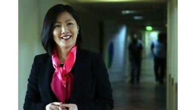 Jikyeong Kang, director of Manchester Business School's doctor of business administration programme. Satish Kumar / The National