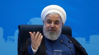 Iranian President Hassan Rouhani said his country is ready to negotiate with the United States if Washington lifts its economic sanctions. AP