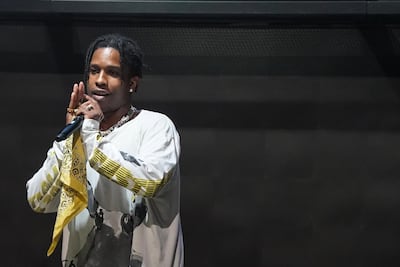 A$AP Rocky performs at the Marquee Singapore grand opening celebration on April 13, 2019 in Singapore. Getty Images