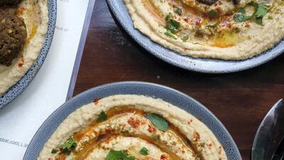A hummus bowl will set you back 13 Australian dollars (Dh33).