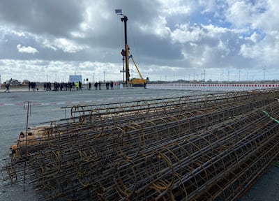 The gigafactory in Heide, northern Germany, is scheduled to begin production in 2026. Reuters