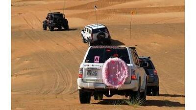 An off-road club offers a safe and encouraging support network in being able to enjoy the dunes of the UAE.