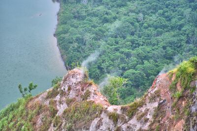 The Taal volcano three years ago. Courtesy Ronan O'Connell