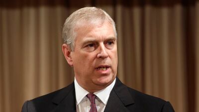 Britain's Prince Andrew, the Duke of York, wants the case thrown out. AP
