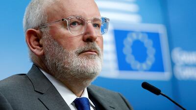 European Commission First Vice-President Frans Timmermans is tipped to become the next president of the EU. REUTERS