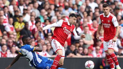 Gabriel Martinelli 5: Incredibly, not even shown yellow card for clattering into Mitoma that could easily have been red in first 10 minutes. Caicedo’s crunching tackle from behind – that should also have been at least a booking - soon after ended Brazilian’s match inside 20 minutes. Reuters