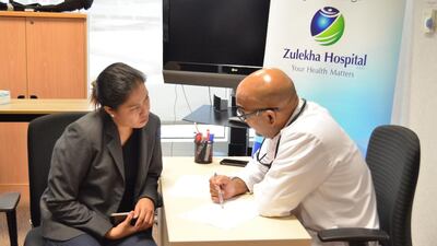Zulekha Hospitals has introduced a new service allowing patients to get a free second opinion on medical treatments. Courtesy Zulekha Hospitals