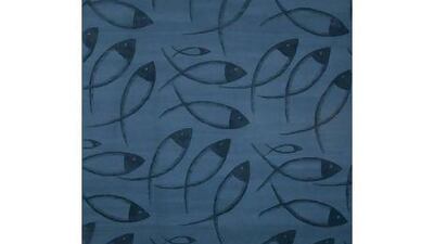 Luke was inspired by colours in nature for his Fish design.