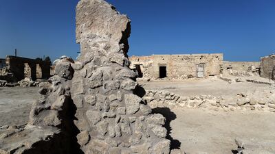 The area around Al Jazirah Al Hamra.