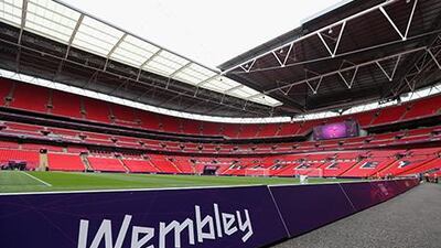 A general view of Wembley Stadium. Julian Finney / Getty Images