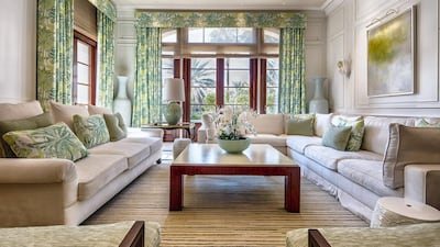 The property comes fully furnished. Courtesy Luxhabitat