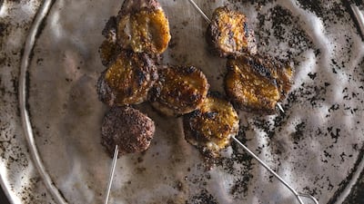 A dish at Burnt Ends in Singapore. Photo by Simon Pynt