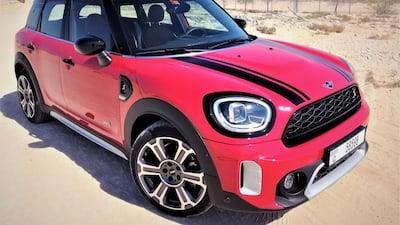 The Mini Cooper S Countryman has mild off-road abilities, and can take on rutted trails and shallow wadi crossings