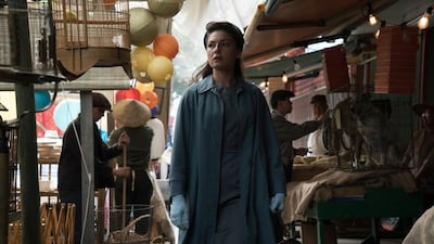 Alexa Davalos in Amazon’s The Man in the High Castle. Courtesy Amazon