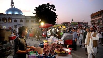 A market in the Old City of Kabul. Afghan civilians have suffered from increasing attacks by the Taliban despite the insurgents hold peace talks with the US. AP Photo