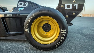 Linford Motorsport's Carbon Edition kart. Leslie Pableo for The National