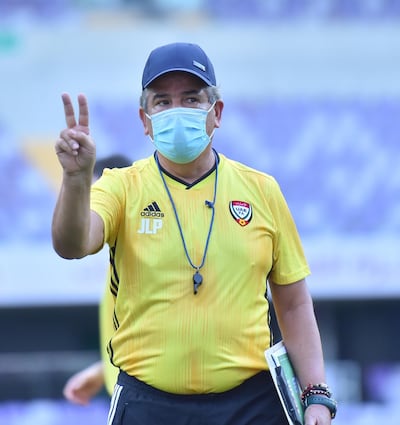 Jorge Luis Pinto. Courtesy UAEFA