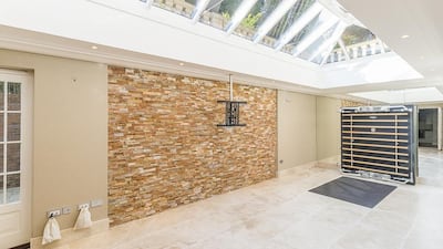 Cawsand Place stands at 5,500 sq ft with an adjoining pool, but has planning consent to be demolished and replaced with a 22,500 sq ft mansion on 3.9 acres of land with an adjoining security building. Pictured, Chelsea House. Courtesy Henry Wiltshire International