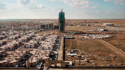 ERBIL, IRAQ: The Empire business and housing complex.
