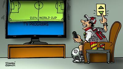 Cartoon for 15/06/2014 by Shadi Ghanim