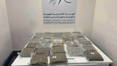 Advanced technical detection systems and smart screening technology were used to find the drugs. Photo: Wam