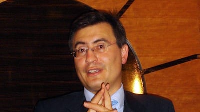 Christopher Hohn, manager and founder of The Children's Investment Fund, speaks in Frankfurt, Germany, Monday, Sept. 17, 2007. Hohn, who led a shareholder revolt against Deutsche Boerse AG's top executives in 2005, said the manager of the Frankfurt exchange is a "great company.'' Photographer: Andreas Scholz/Bloomberg News