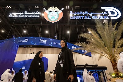 The Asia Pacific Cities Summit and Mayors' Forum is taking place at Dubai Exhibition Centre, Expo City Dubai. Antonie Robertson / The National