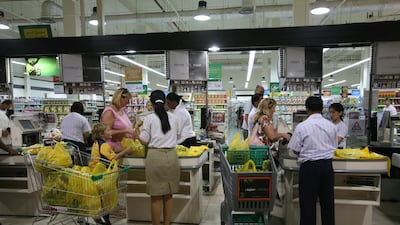 Shop owners should charge customers for every plastic bag and give them an alternative so they can replace them with paper or recyclable bags. Randi Sokoloff / The National