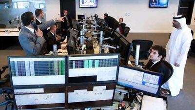 Mahmood Ebraheem al Mahmood, right, the chief executive of ADS Holding, believes Sowwah Island will further Abu Dhabi's evolution into a trading hub for the region. Ravindranath K / The National . Ravindranath K / The National