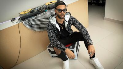 Egyptian DJ Kaboo has two songs featured in the new Marvel series 'Moon Knight'. Antonie Robertson / The National