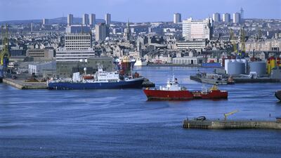 Aberdeen Harbour. Getty Images
