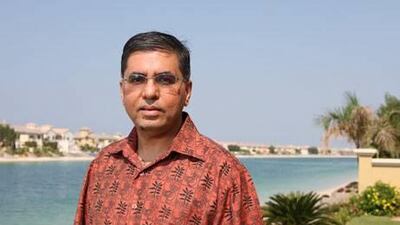 Sanjiv Mehta, chairman, Unilever, North Africa & Middle East, pictured at his home on the Palm Jumeirah. Randi Sokoloff