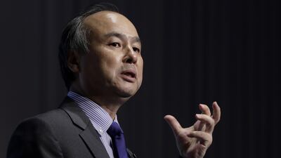 Billionaire Masayoshi Son, the chief executive of SoftBank. The lender is positioning itself to be at the very centre of technological developments. Photographer: Kiyoshi Ota / Bloomberg