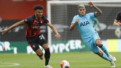 Lloyd Kelly - 7: Didn't give Harry Kane a look in. EPA