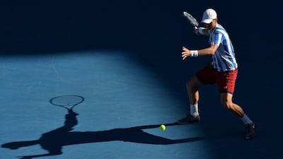 Tomas Berdych will face either Novak Djokovic or Stanislas Wawrinka in the Australian Open semi-finals. Paul Crock / AFP
