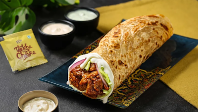 A spice-infused wrap to tickle the tastebuds. Photo: Faasos