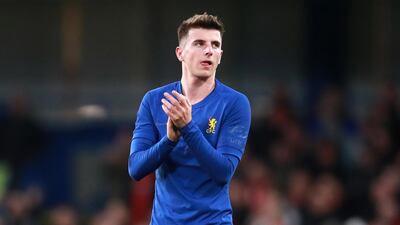 Chelsea's Mason Mount applauds the fans after the final whistle. PA