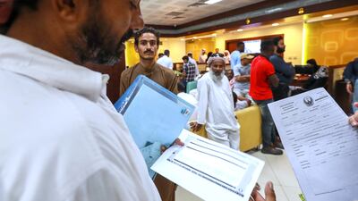 The wisdom of a considered visa amnesty has been proven in the UAE before – the country ran amnesties in 2007, 2013 and, above, in 2018. Victor Besa / The National