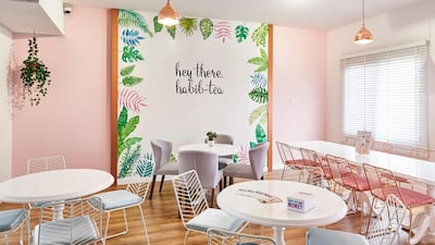 Tania's Teahouse is cleverly designed. Tania's Teahouse