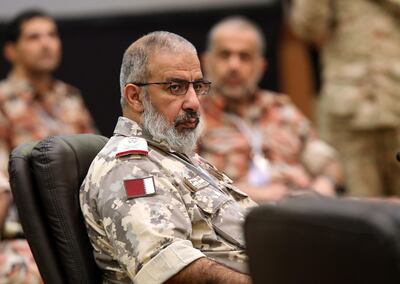 Qatari armed forces Chief of Staff Maj Gen Ghanem Bin Shaheen Al Ghanem. AFP