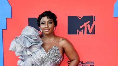 Boity Thulo attends the MTV EMAs 2019 on November 3, 2019 in Seville, Spain. EPA