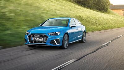 The three-litre V6 turbo-diesel Audi A4 S4 TDI. Courtesy Audi