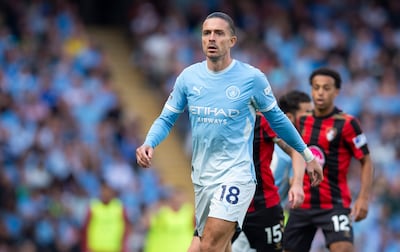 Jack Grealish is in the final year of his contract at Manchester City. EPA